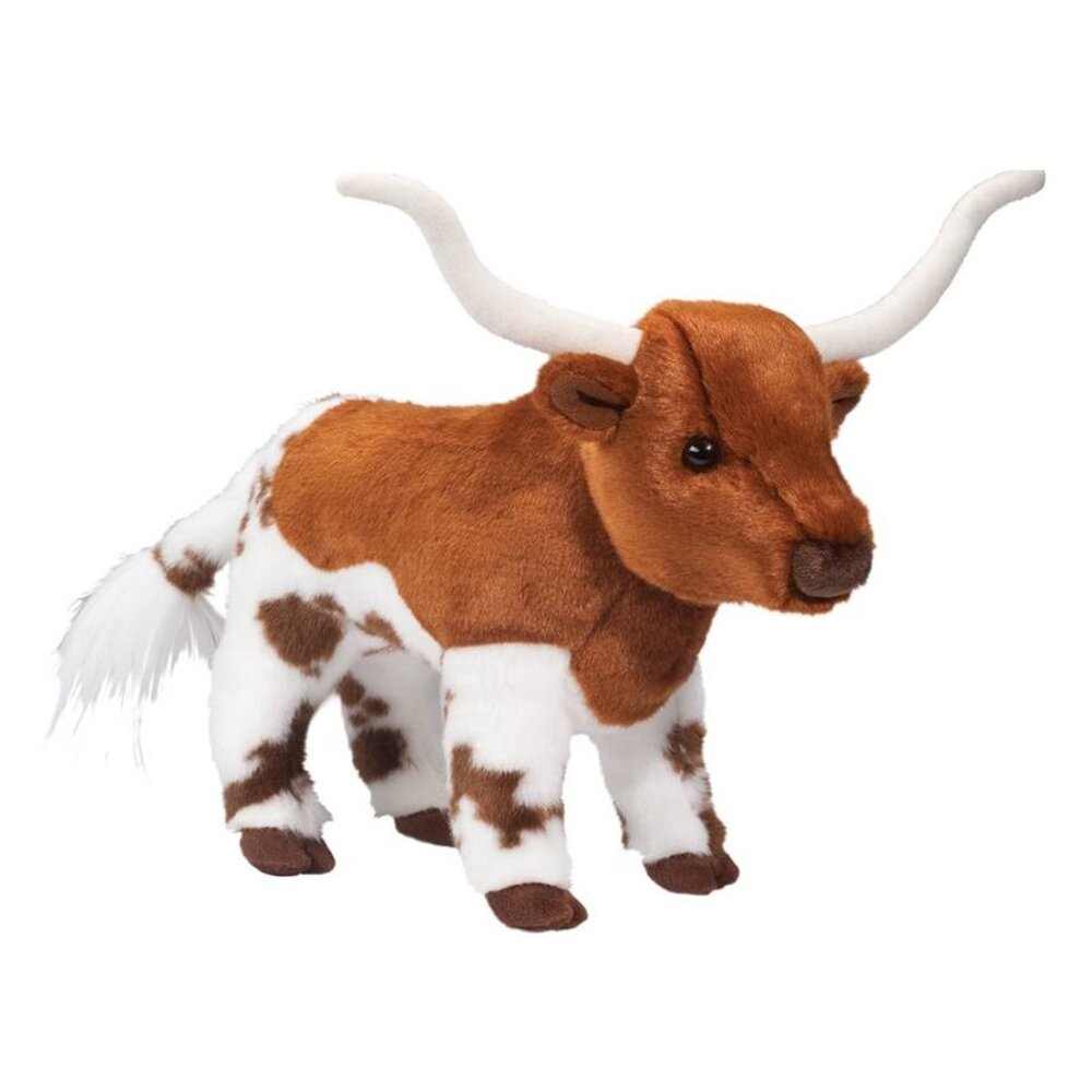 Douglas Plush New w/ Tag Longhorn Bull  Fitzgerald Stuffed Animal 12"
